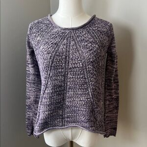 Calvin Klein Jeans Heathered Purple Sweater